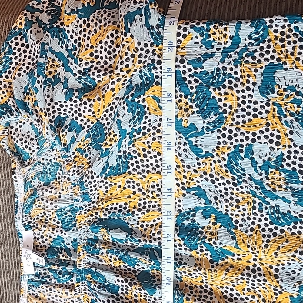 Fever Mixed Prints Blouse - Picture 9 of 12